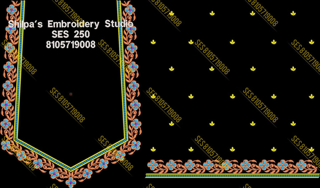 Embroidery Designs 201-300 Series