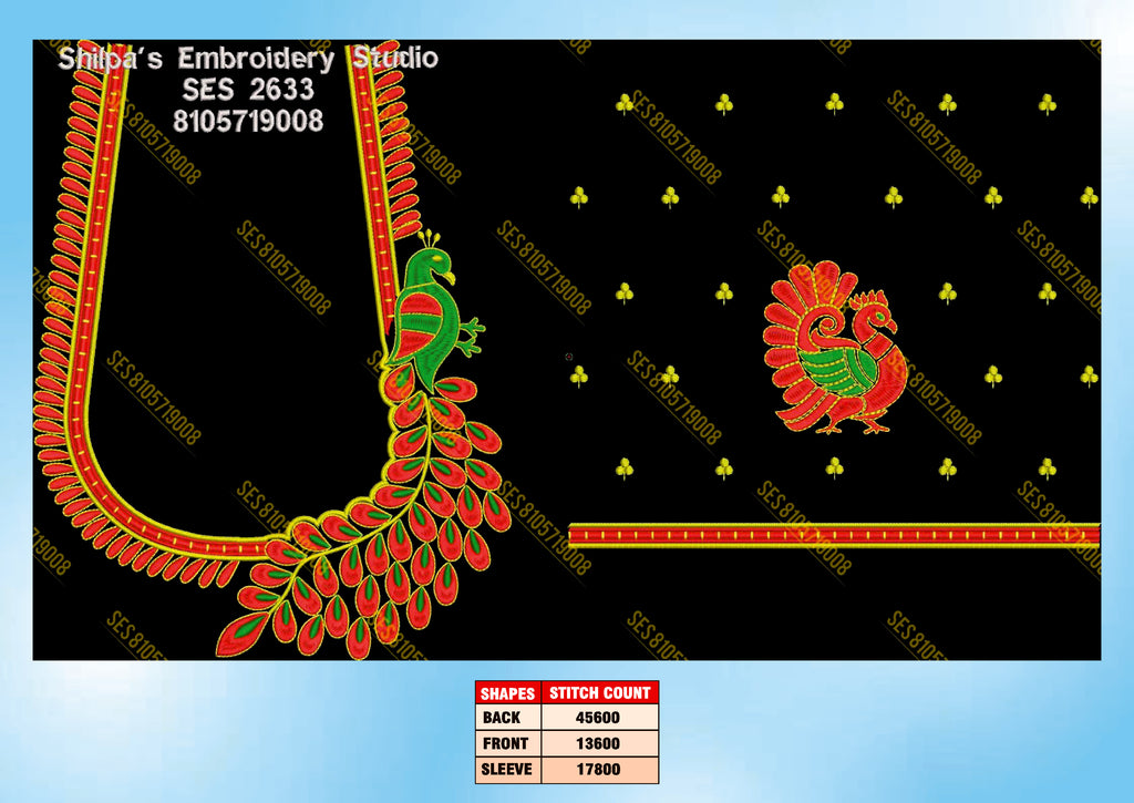 Embroidery Designs 2601-2700 Series