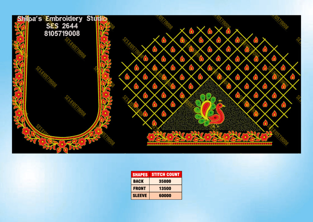 Embroidery Designs 2601-2700 Series