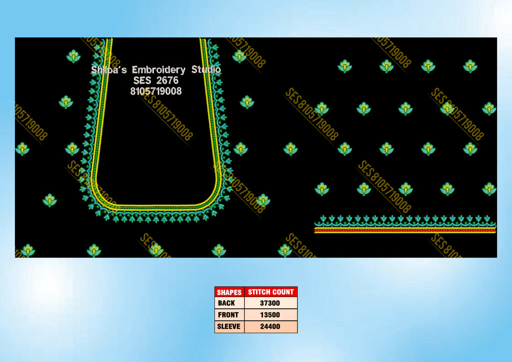Embroidery Designs 2601-2700 Series