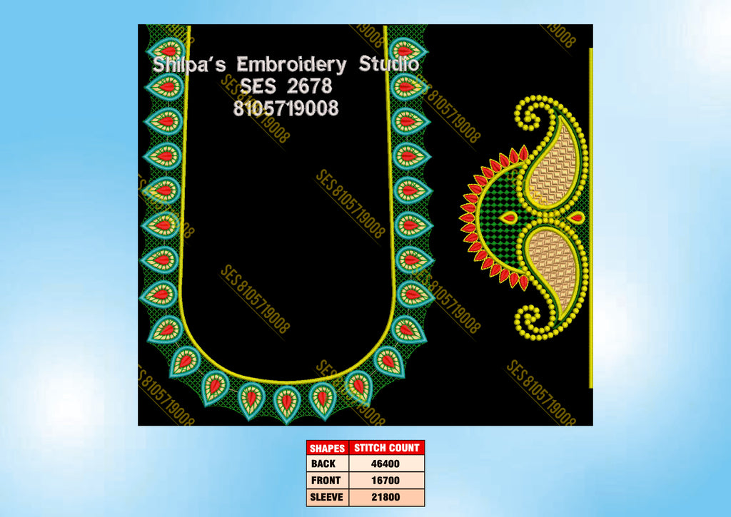 Embroidery Designs 2601-2700 Series