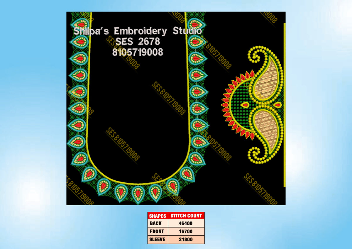 Embroidery Designs 2601-2700 Series