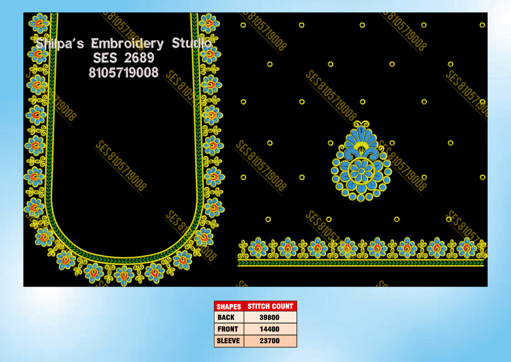 Embroidery Designs 2601-2700 Series