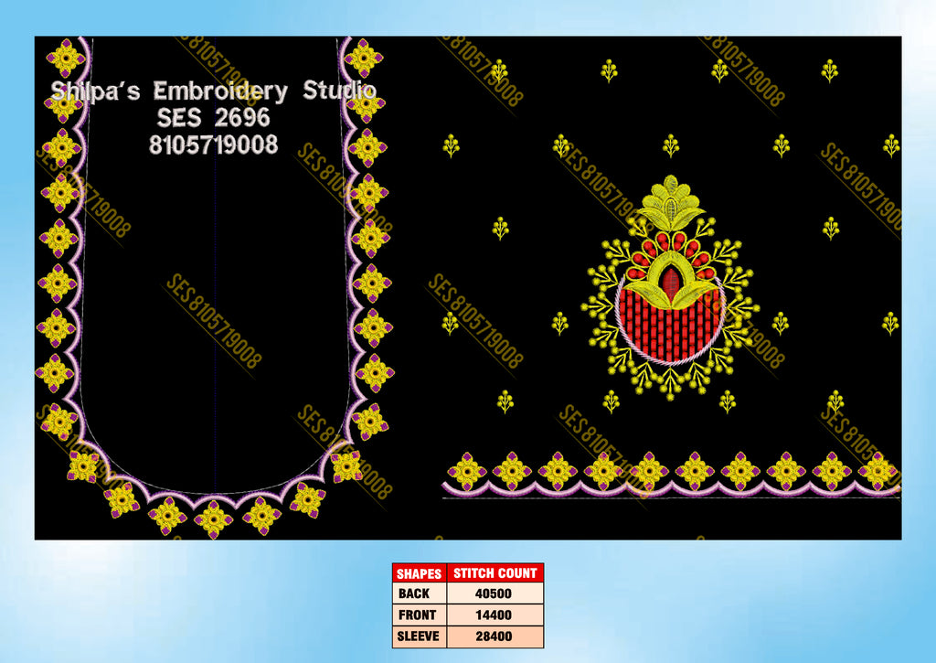 Embroidery Designs 2601-2700 Series