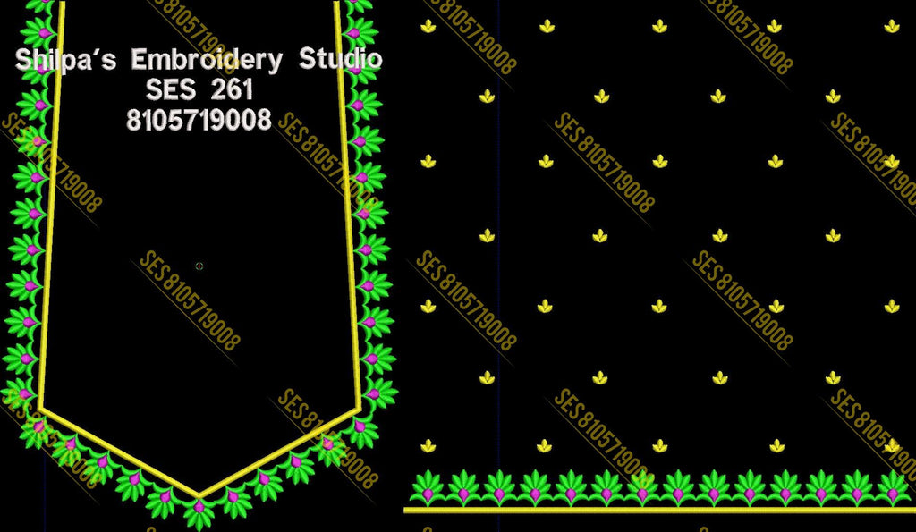 Embroidery Designs 201-300 Series