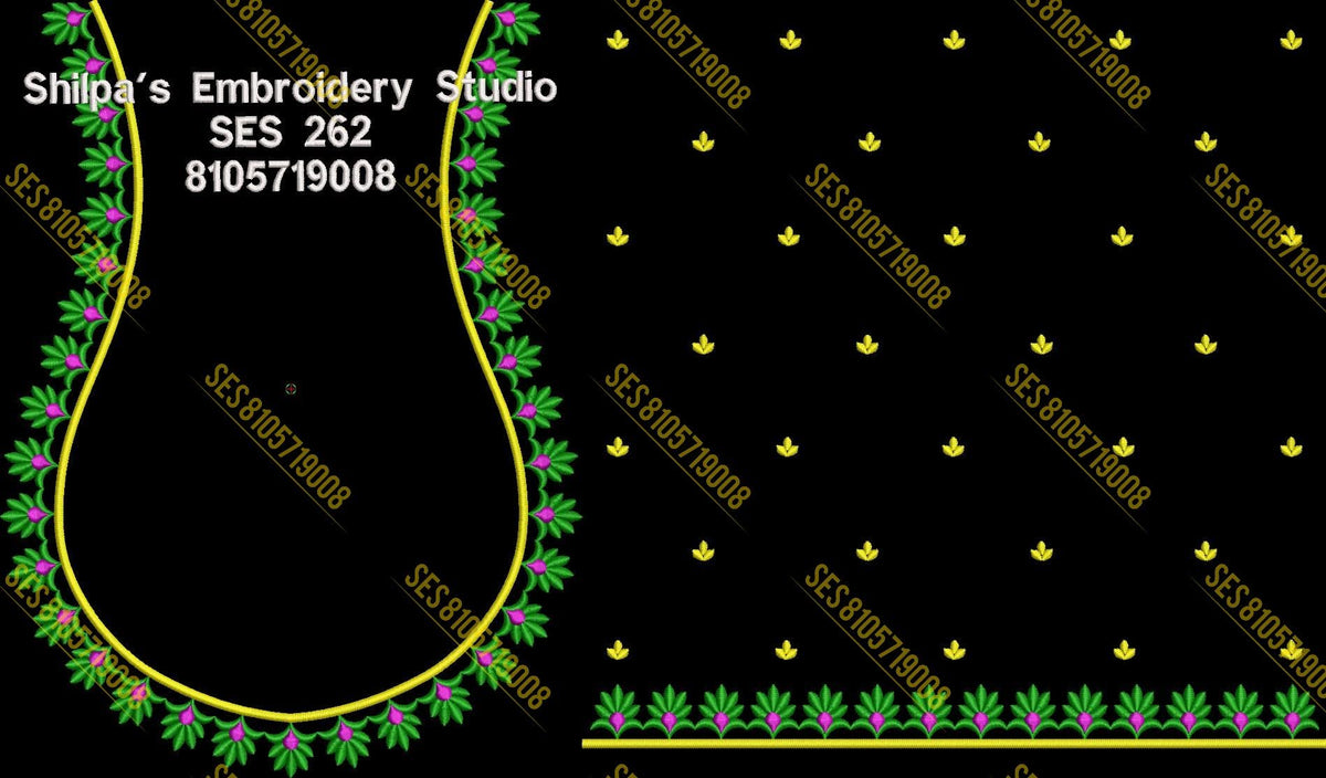 Embroidery Designs 201-300 Series