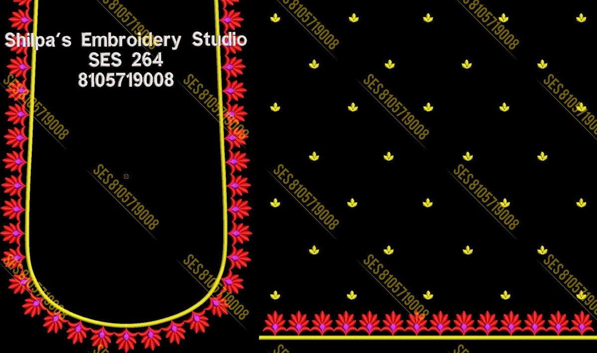 Embroidery Designs 201-300 Series