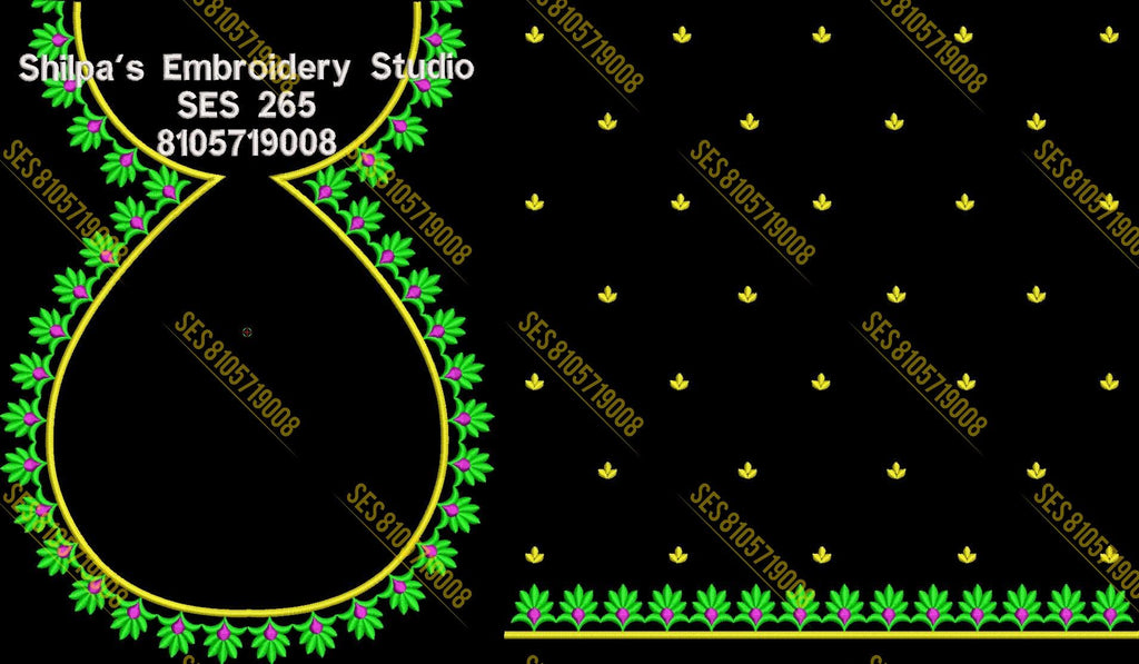 Embroidery Designs 201-300 Series