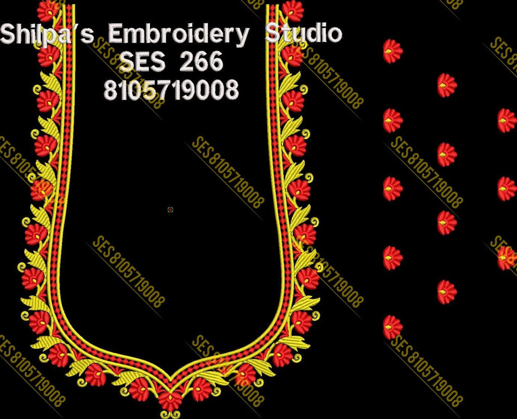 Embroidery Designs 201-300 Series