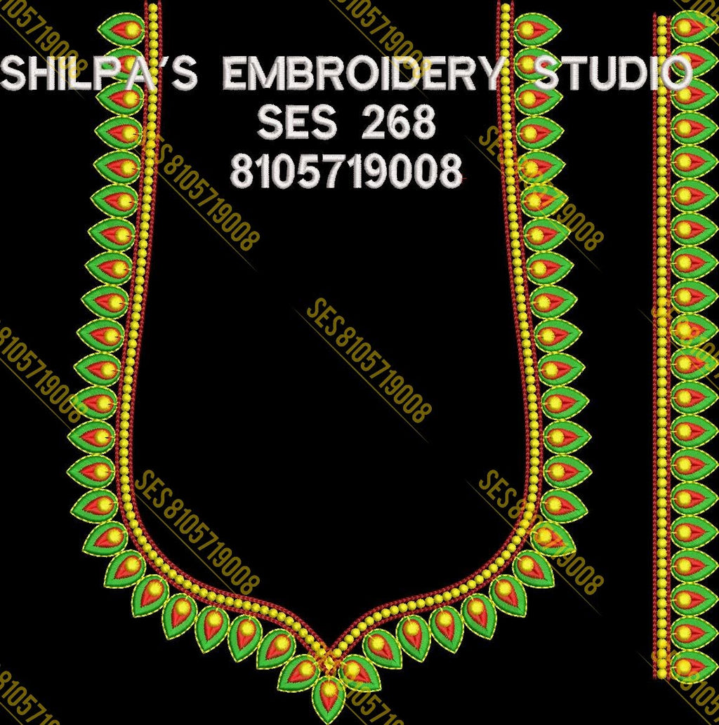 Embroidery Designs 201-300 Series