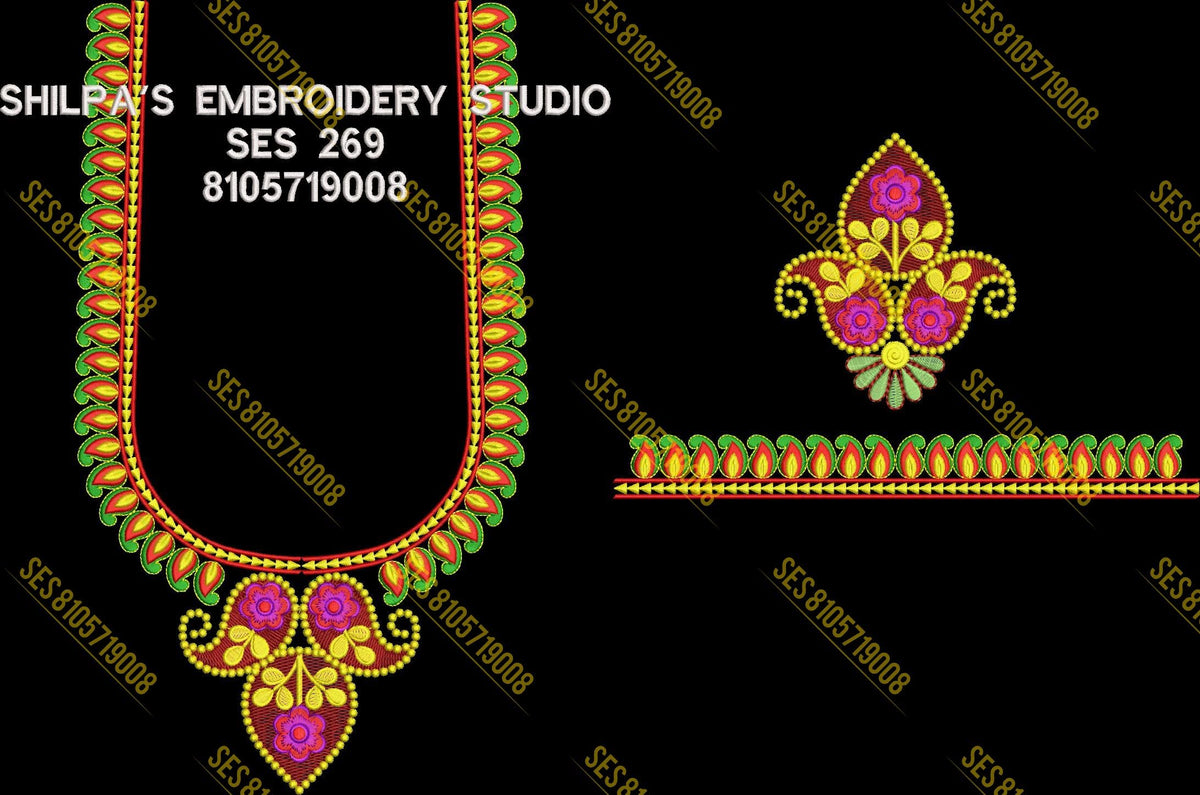 Embroidery Designs 201-300 Series