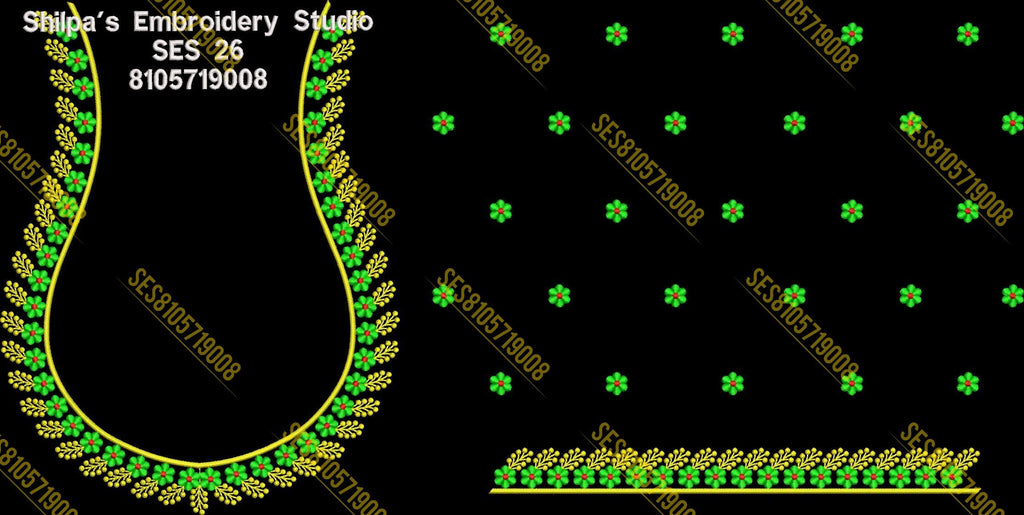 Embroidery Designs 1-100 Series