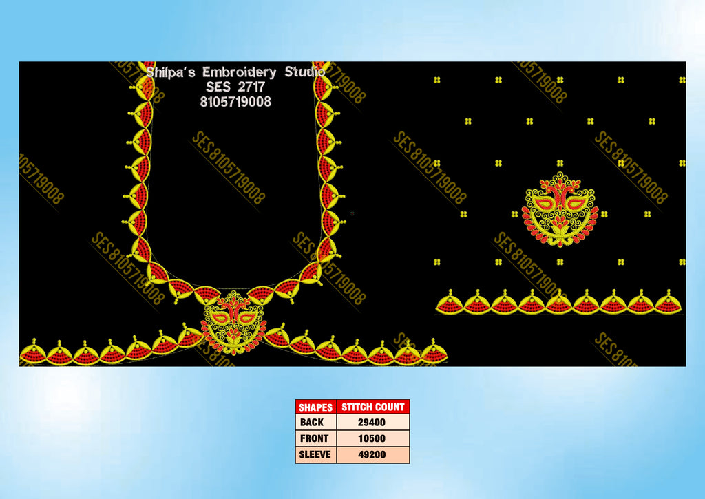 Embroidery Designs 2701-2800 Series