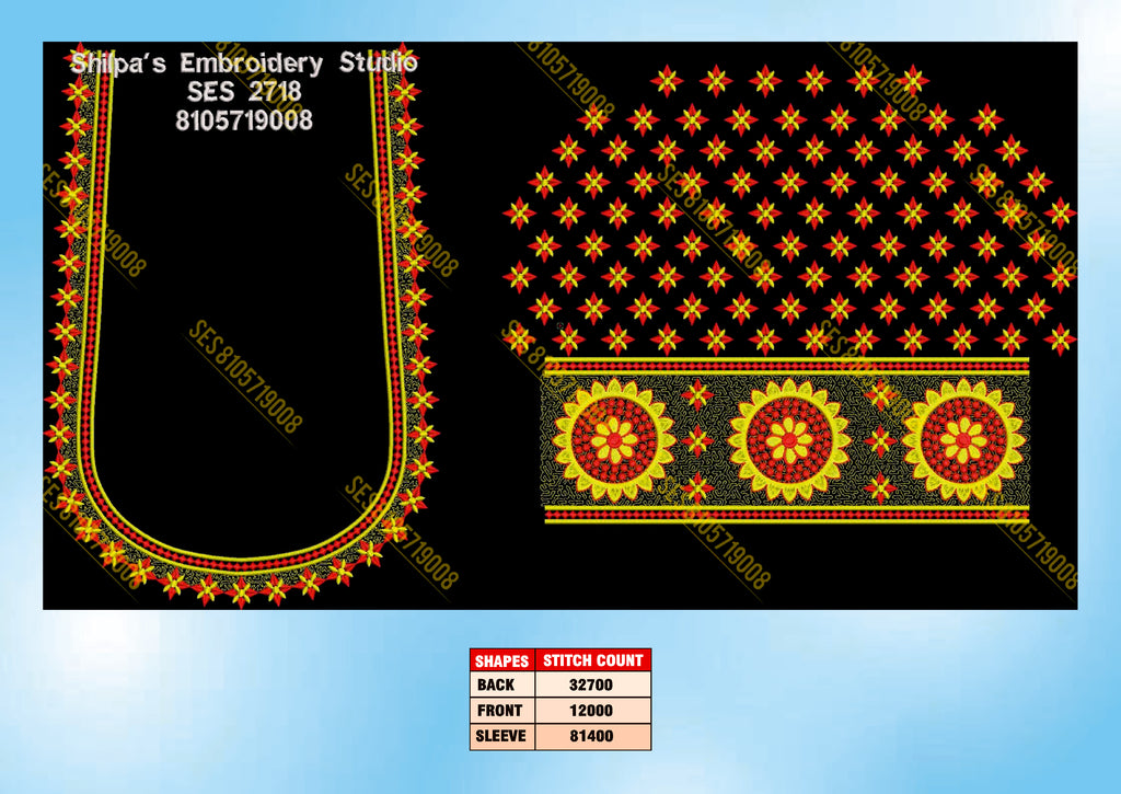 Embroidery Designs 2701-2800 Series
