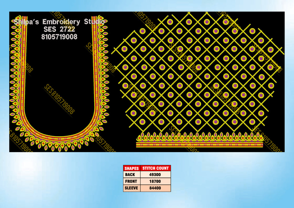 Embroidery Designs 2701-2800 Series