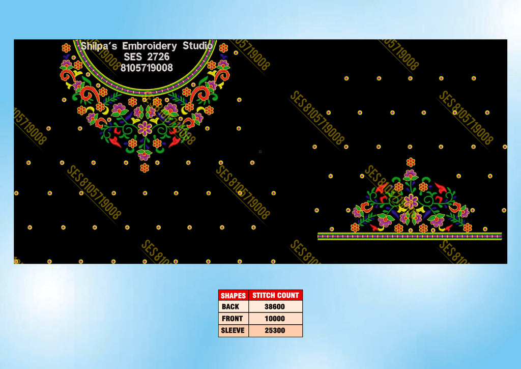 Embroidery Designs 2701-2800 Series