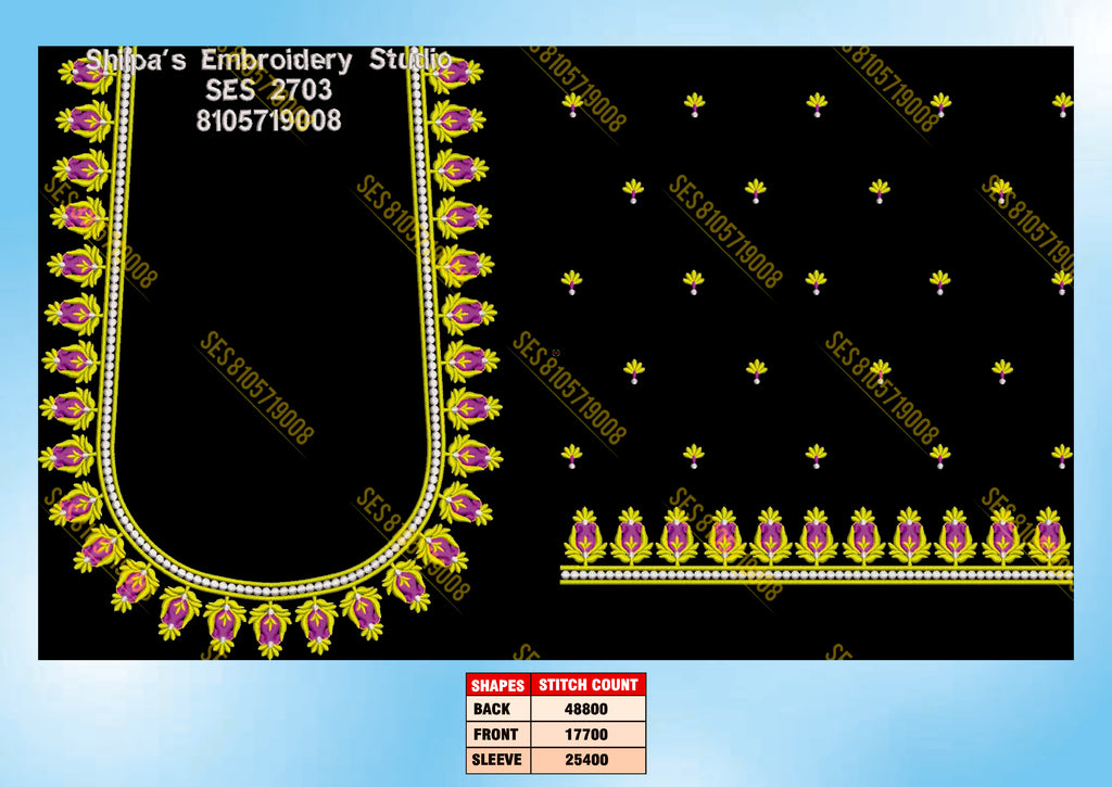 Embroidery Designs 2701-2800 Series