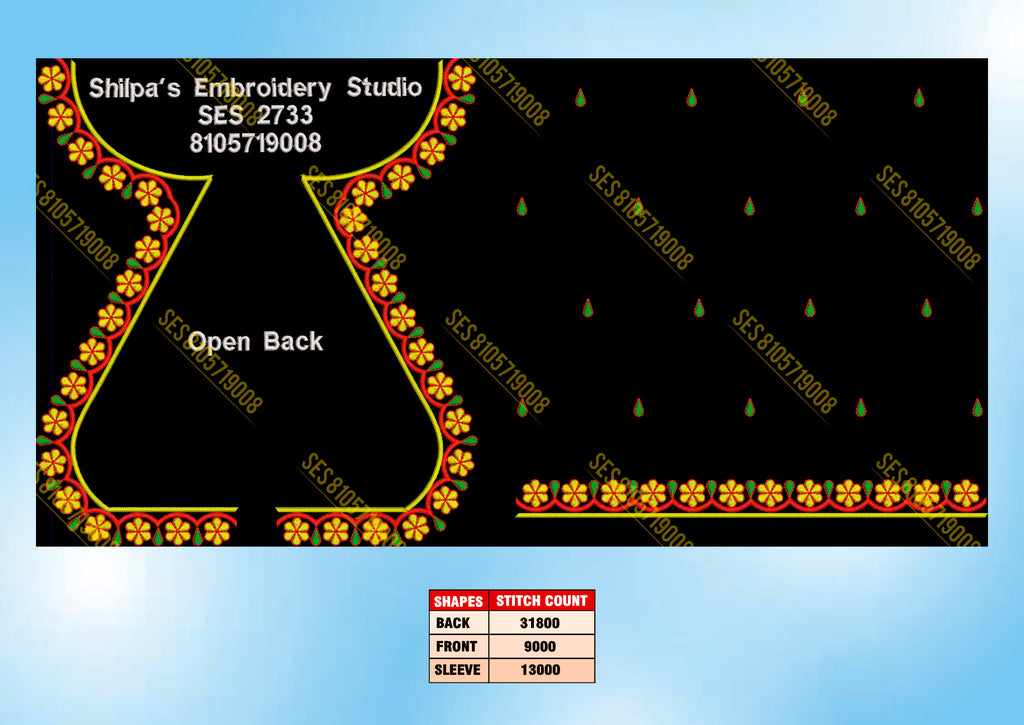 Embroidery Designs 2701-2800 Series