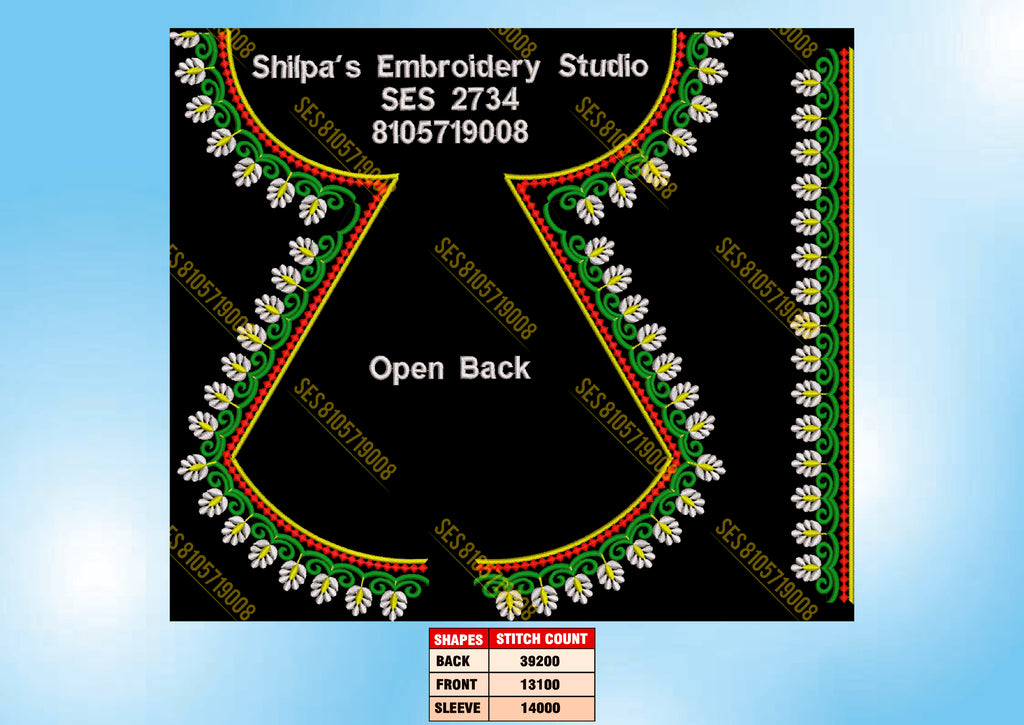 Embroidery Designs 2701-2800 Series