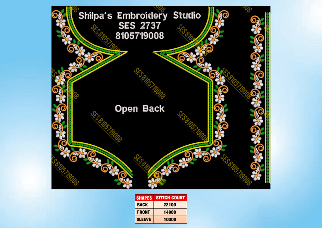 Embroidery Designs 2701-2800 Series