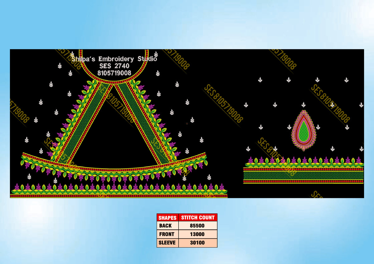 Embroidery Designs 2701-2800 Series