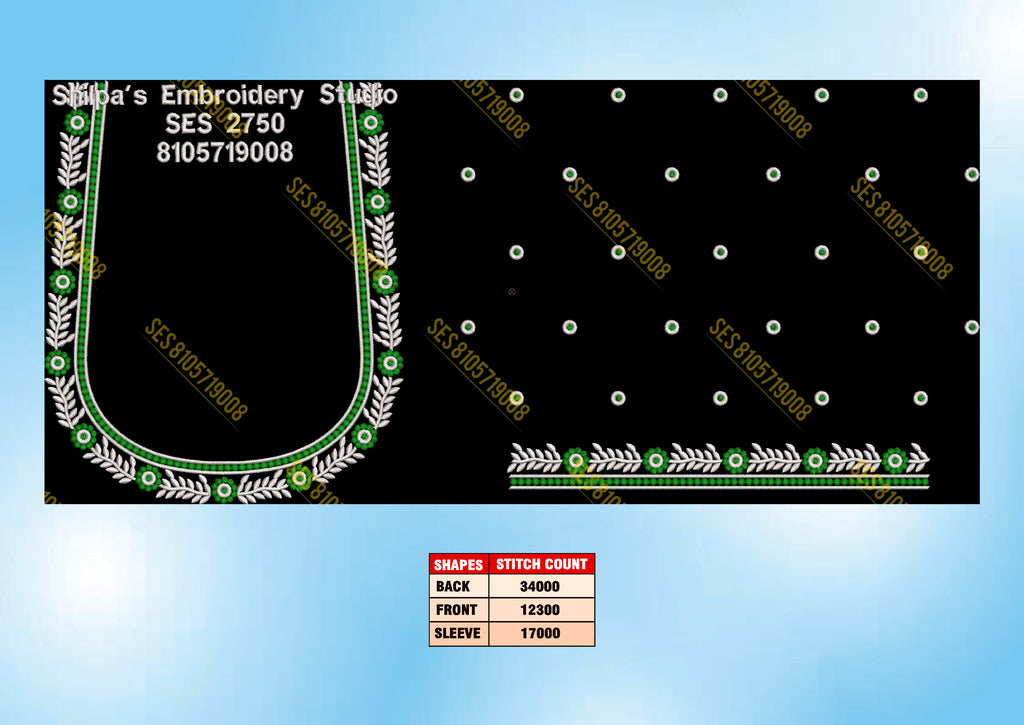 Embroidery Designs 2701-2800 Series