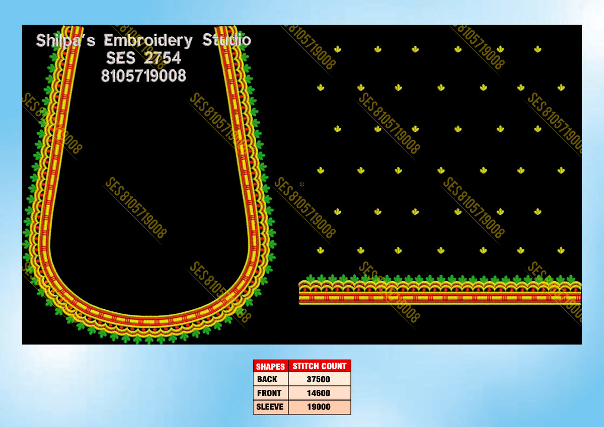 Embroidery Designs 2701-2800 Series