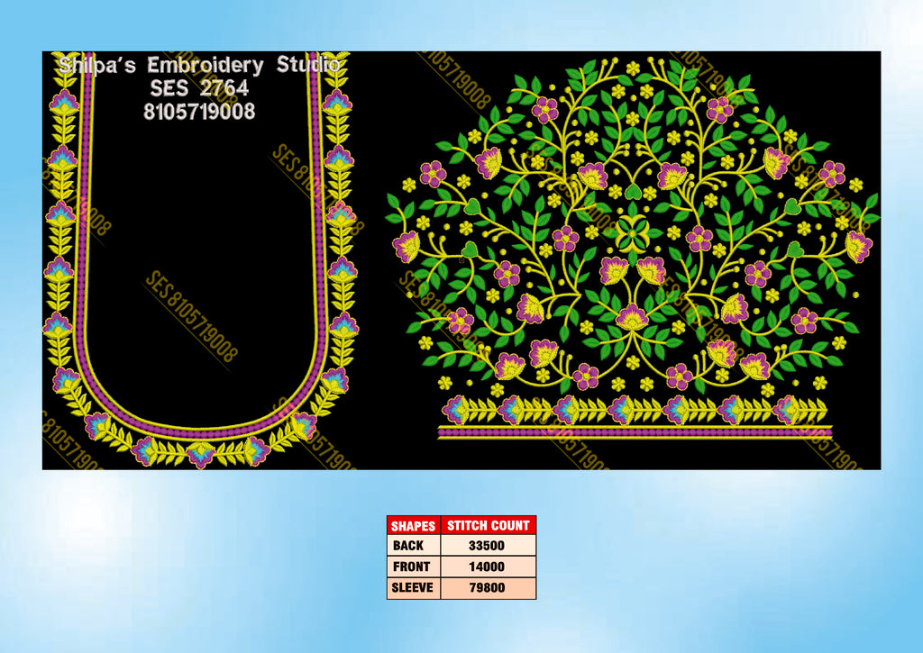 Embroidery Designs 2701-2800 Series