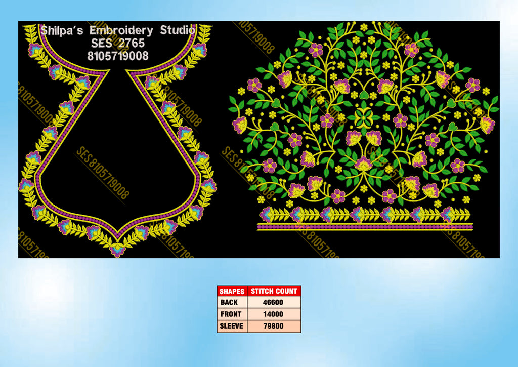 Embroidery Designs 2701-2800 Series