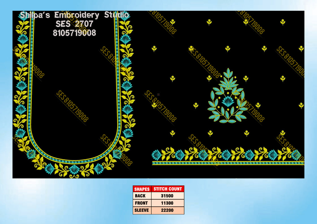 Embroidery Designs 2701-2800 Series