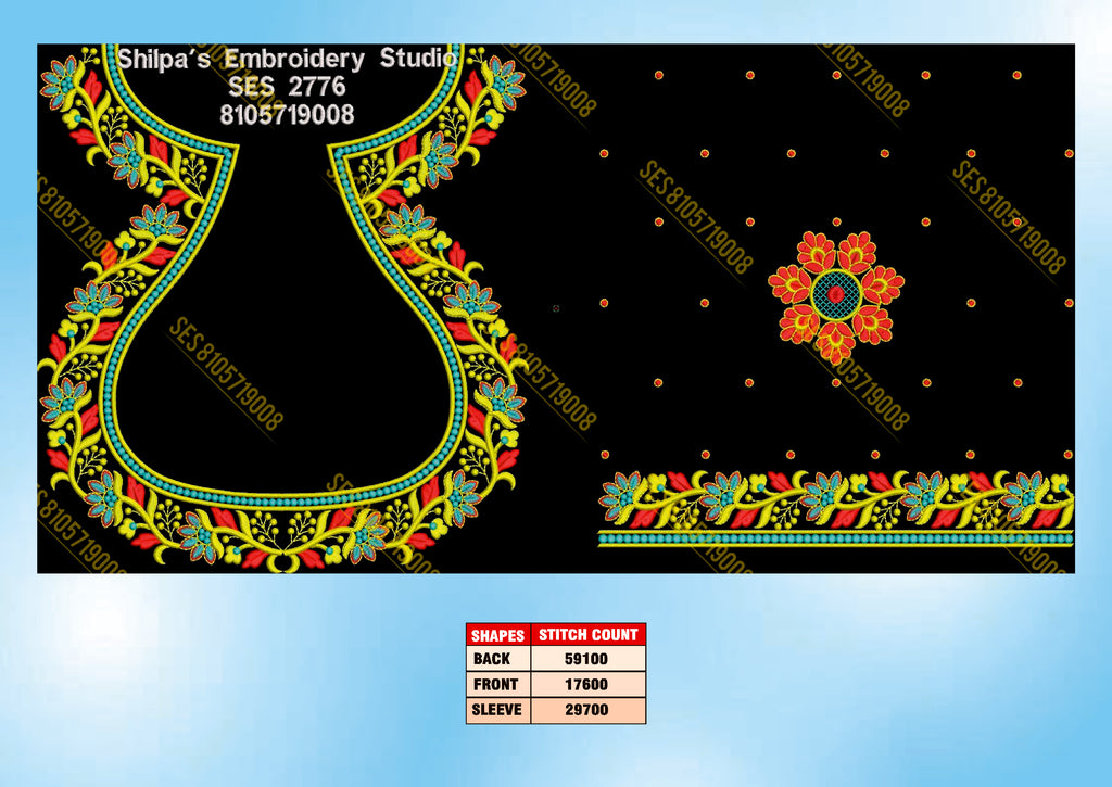 Embroidery Designs 2701-2800 Series