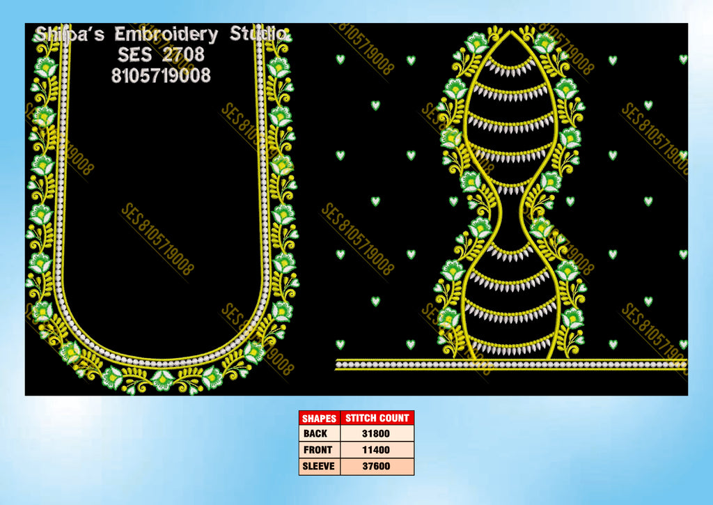 Embroidery Designs 2701-2800 Series