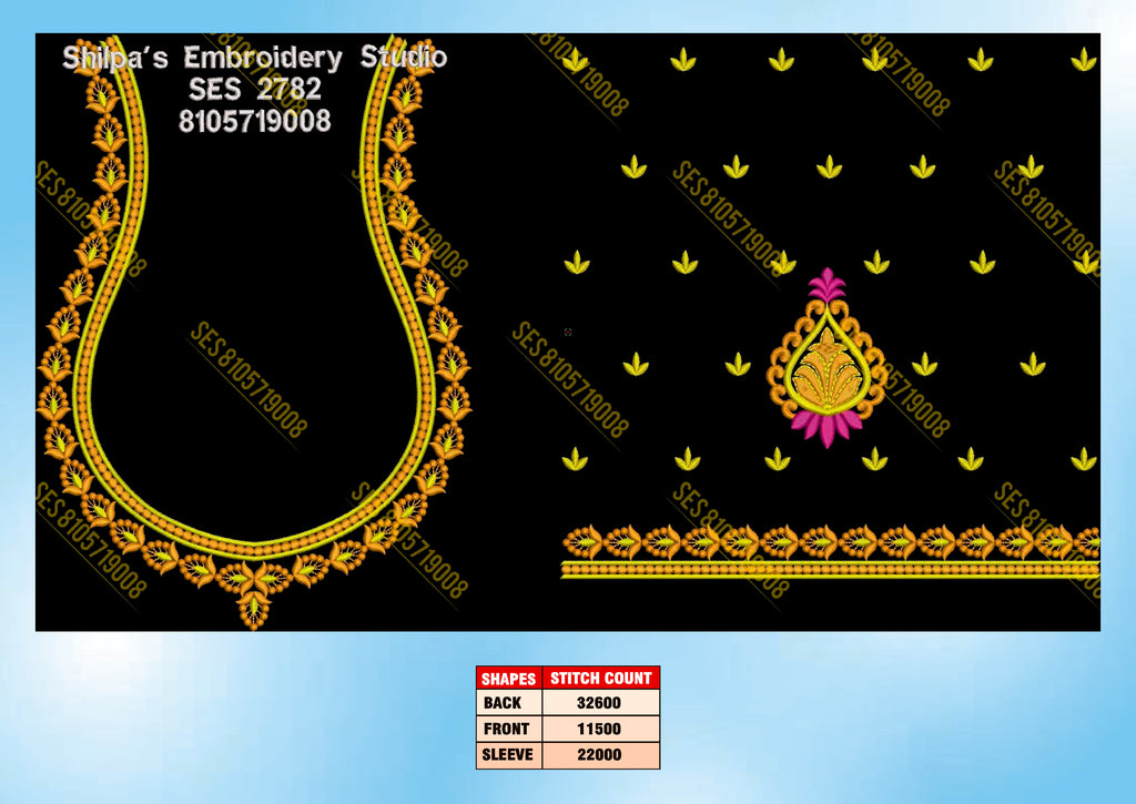 Embroidery Designs 2701-2800 Series