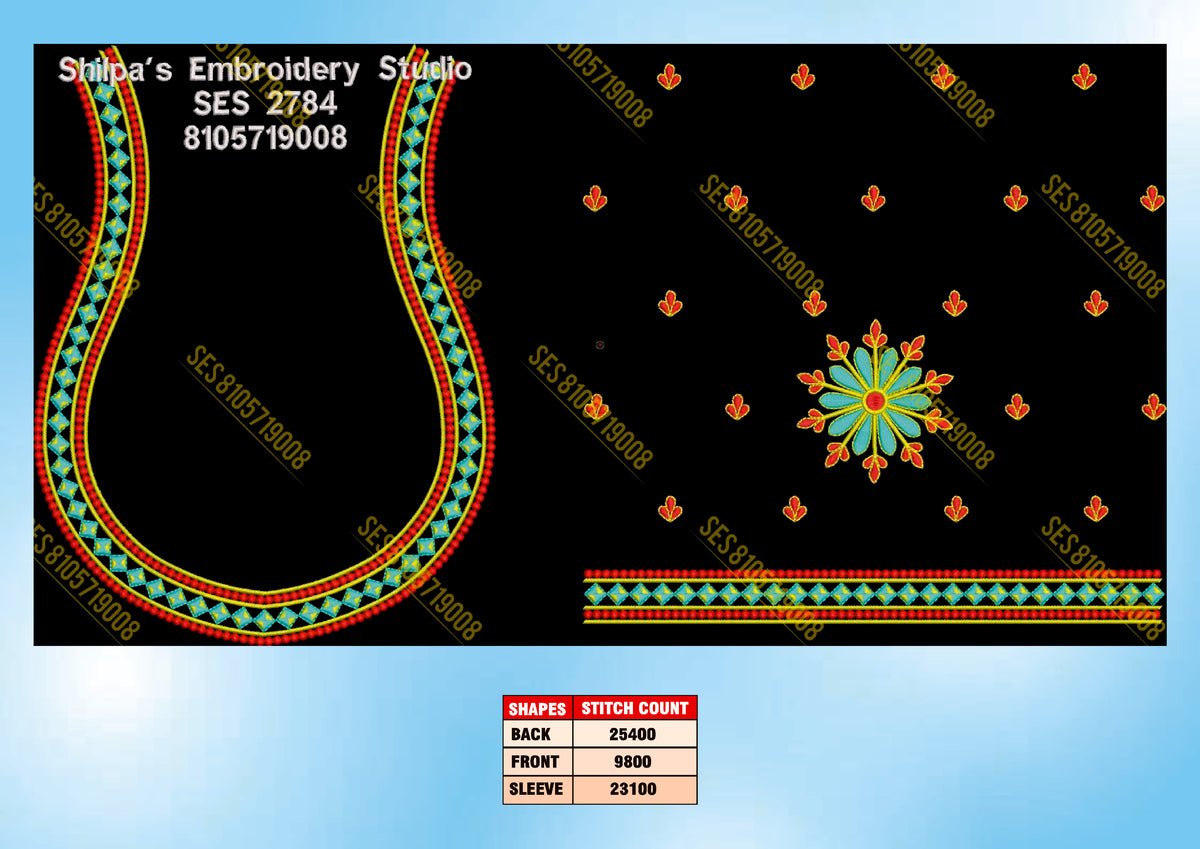 Embroidery Designs 2701-2800 Series