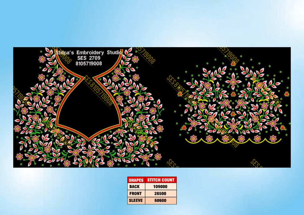 Embroidery Designs 2701-2800 Series