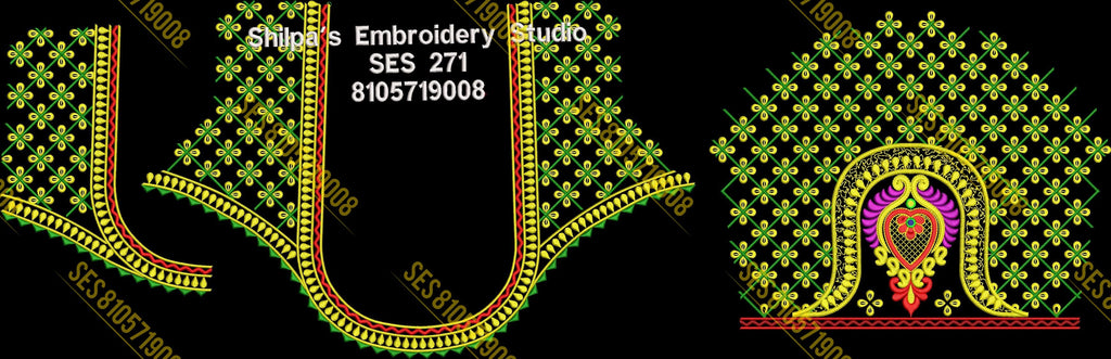 Embroidery Designs 201-300 Series
