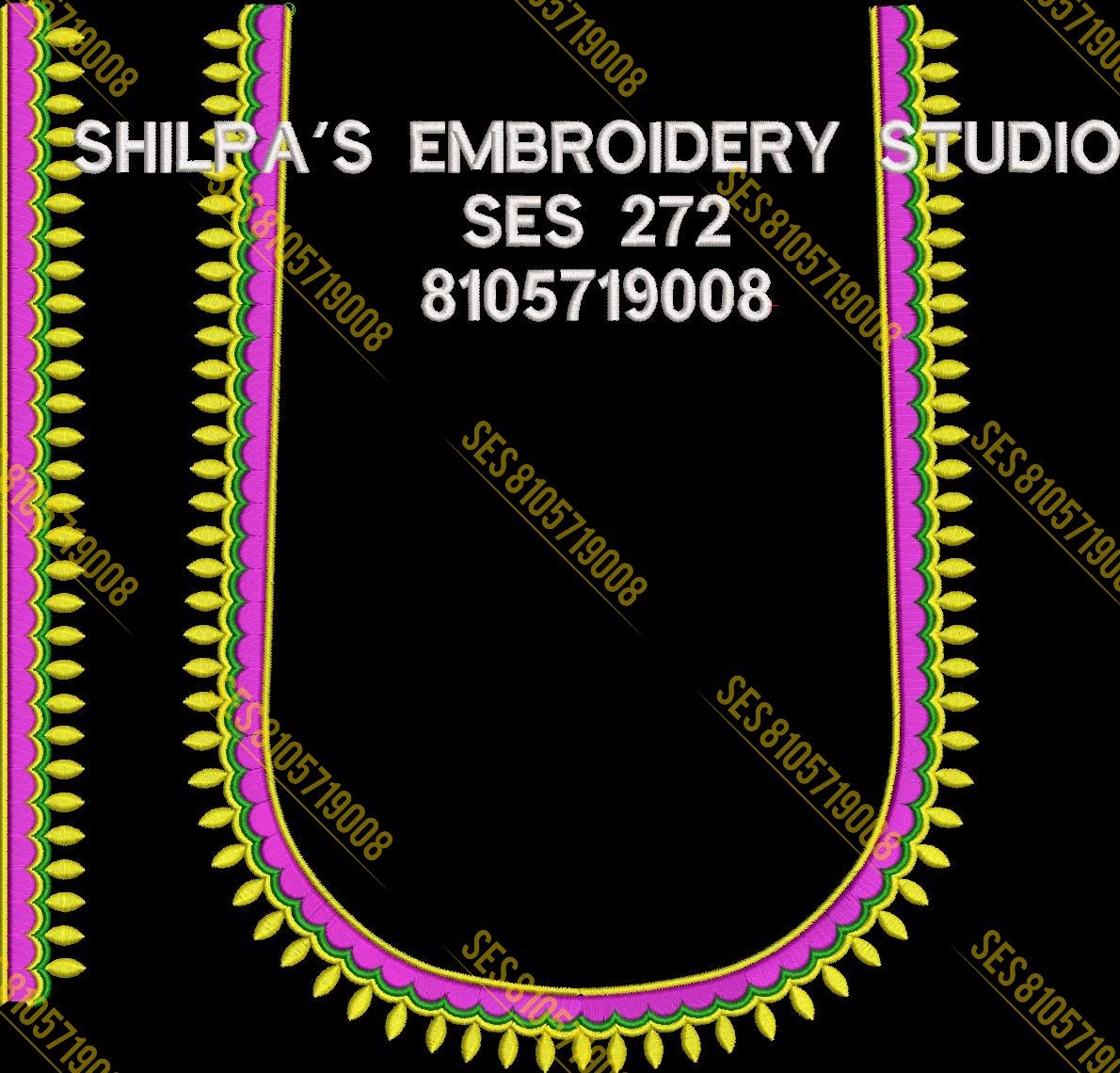 Embroidery Designs 201-300 Series