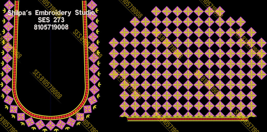 Embroidery Designs 201-300 Series