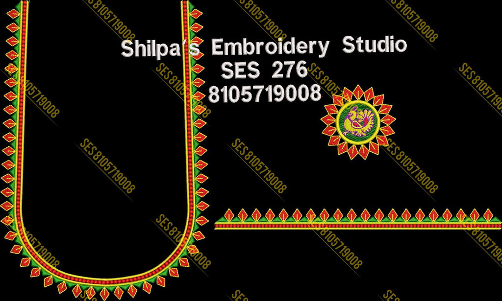 Embroidery Designs 201-300 Series