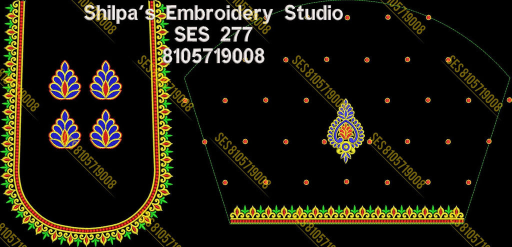 Embroidery Designs 201-300 Series