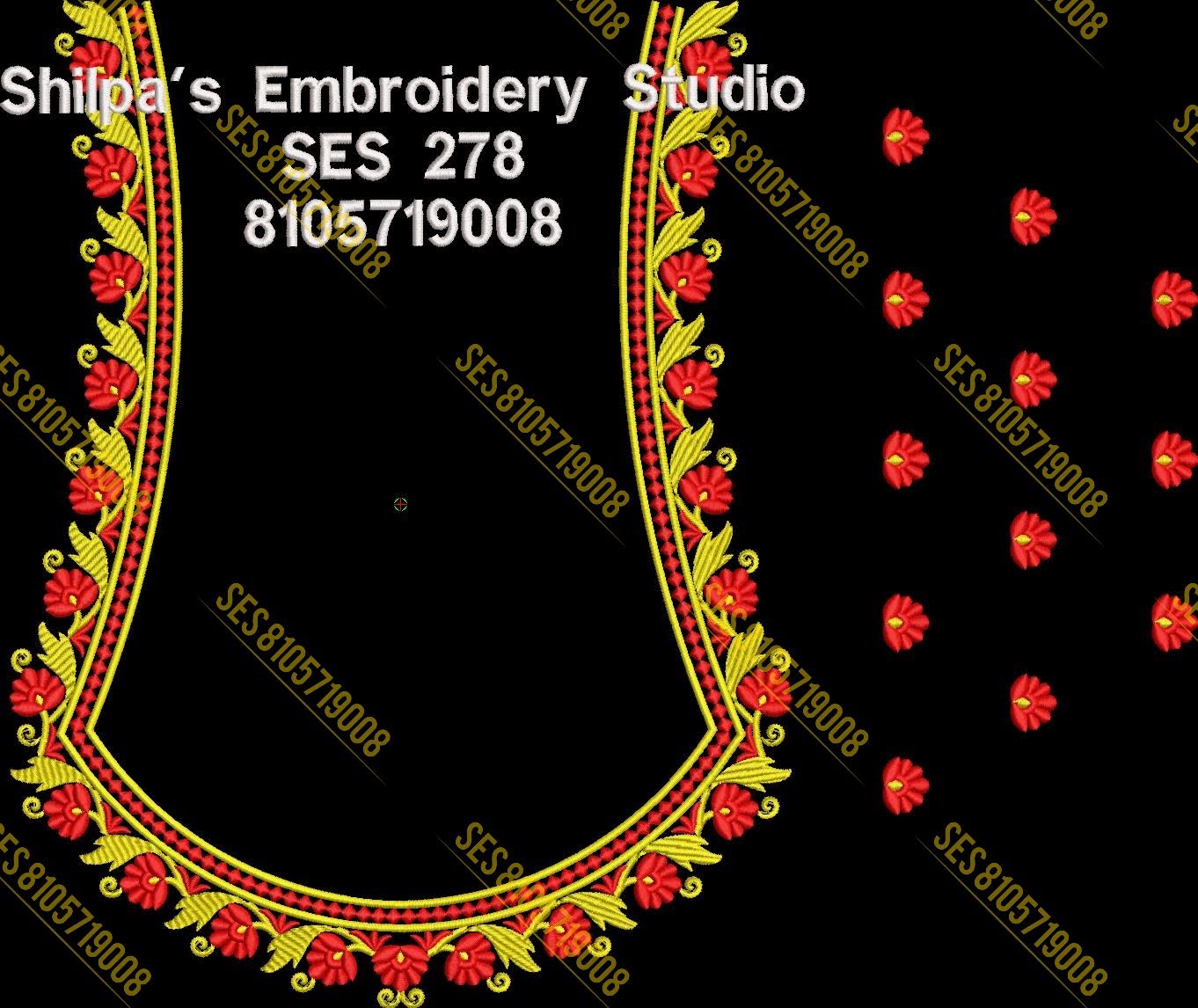 Embroidery Designs 201-300 Series
