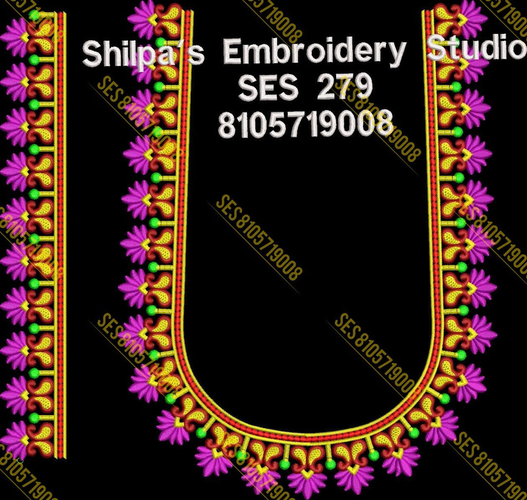 Embroidery Designs 201-300 Series