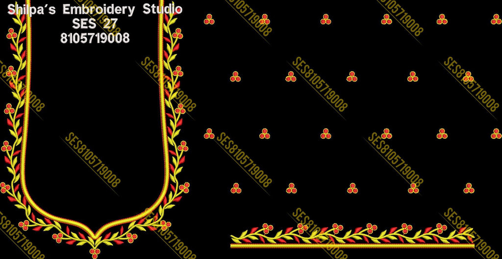 Embroidery Designs 1-100 Series