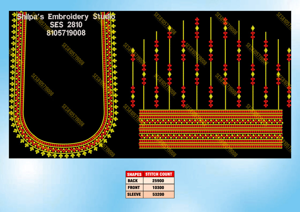 Embroidery Designs 2801-2900 Series
