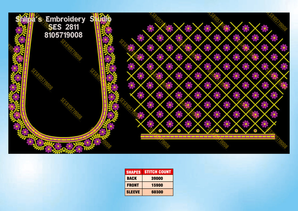 Embroidery Designs 2801-2900 Series