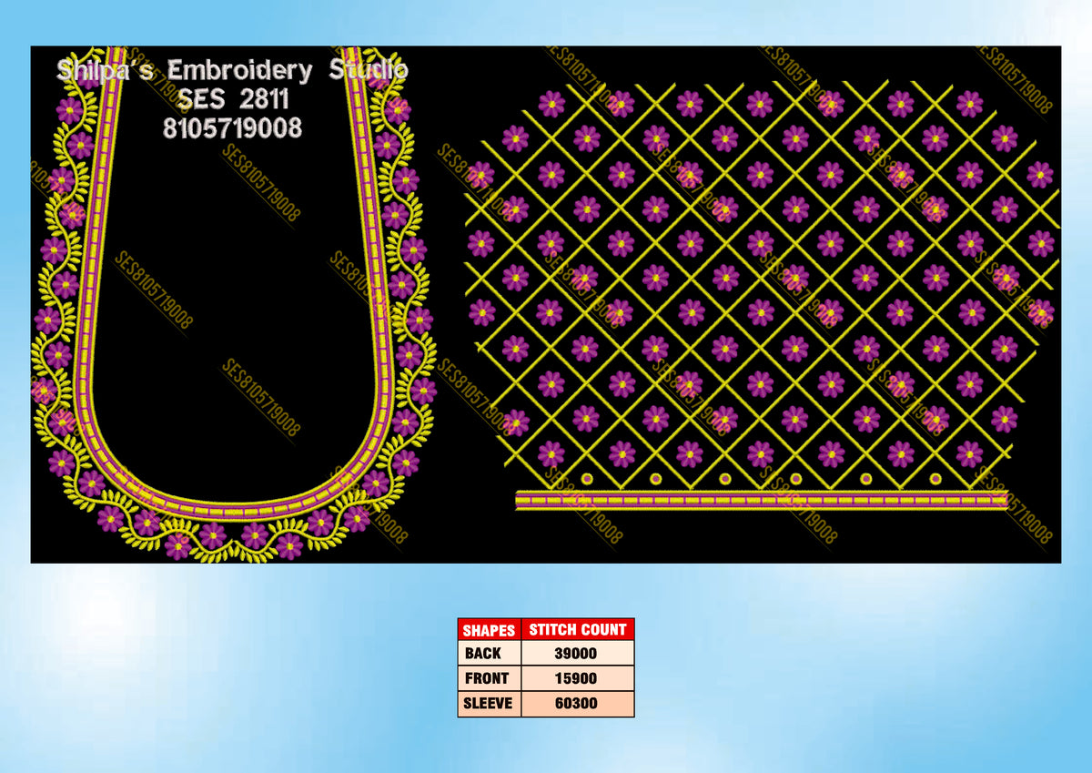 Embroidery Designs 2801-2900 Series
