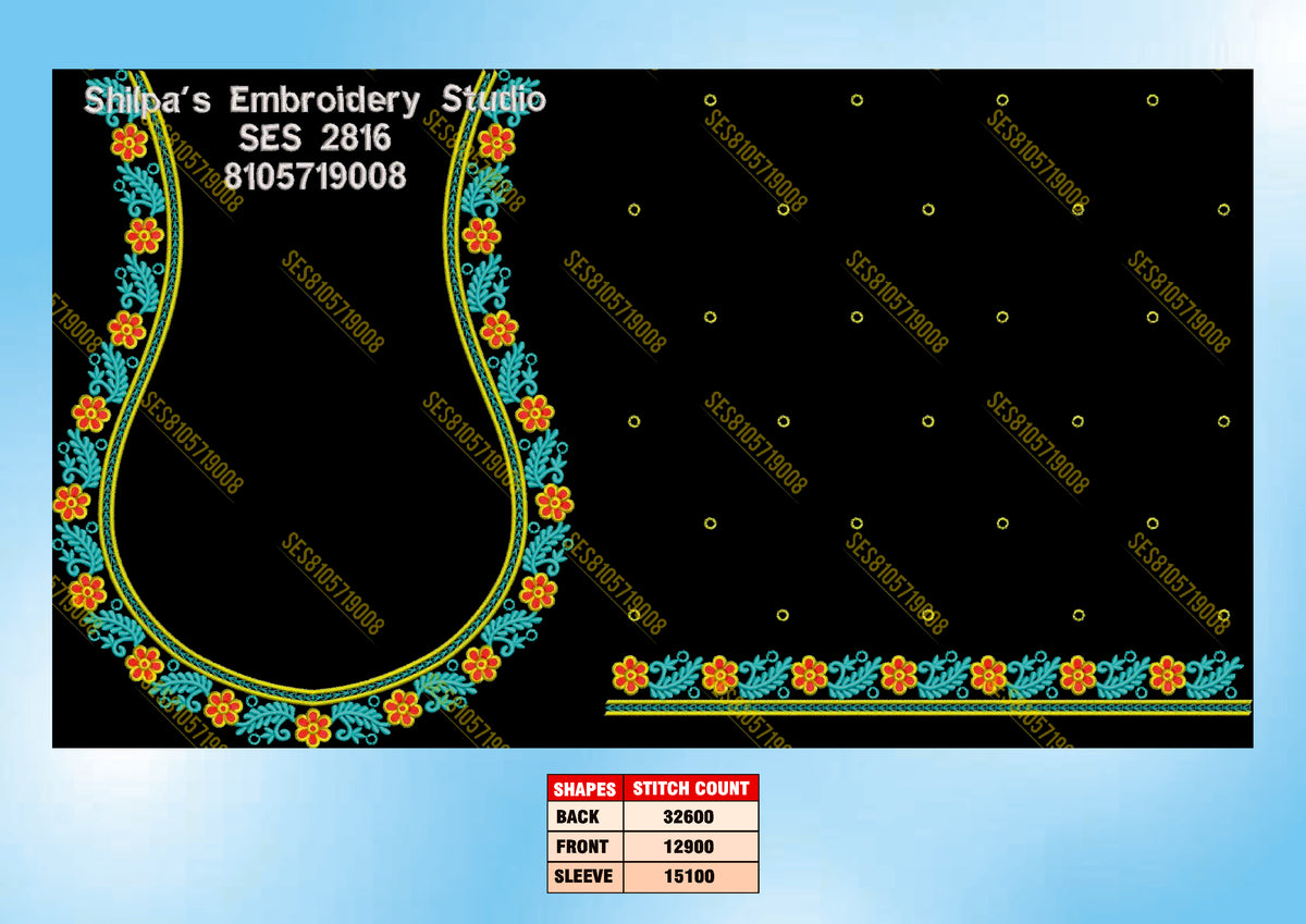 Embroidery Designs 2801-2900 Series