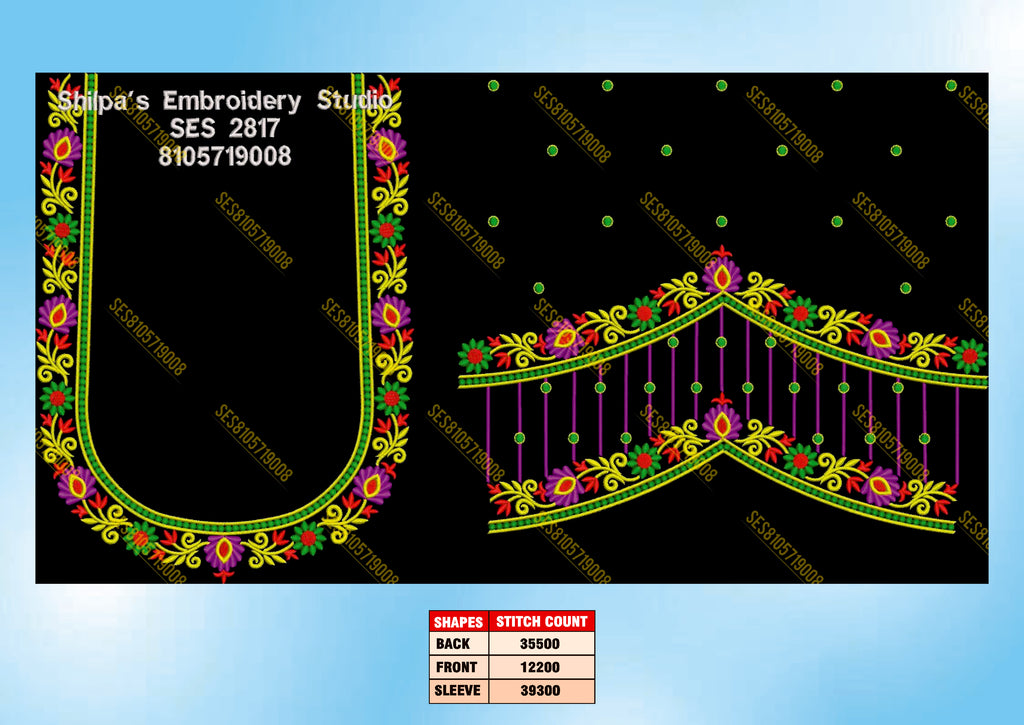 Embroidery Designs 2801-2900 Series