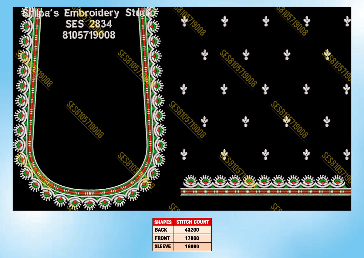 Embroidery Designs 2801-2900 Series