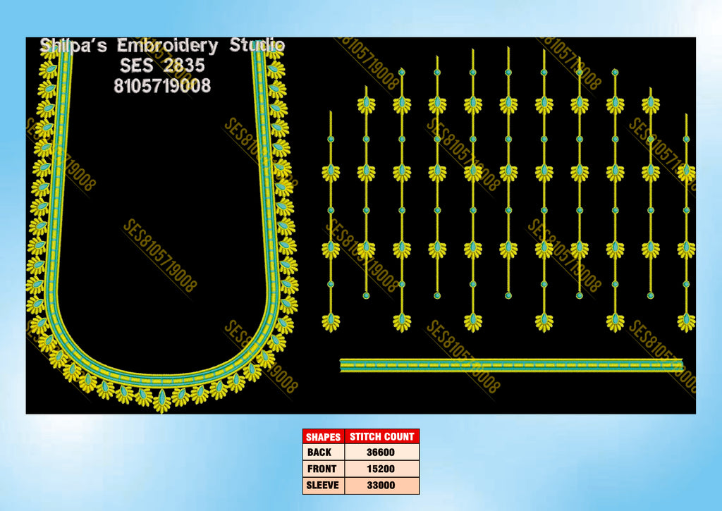 Embroidery Designs 2801-2900 Series